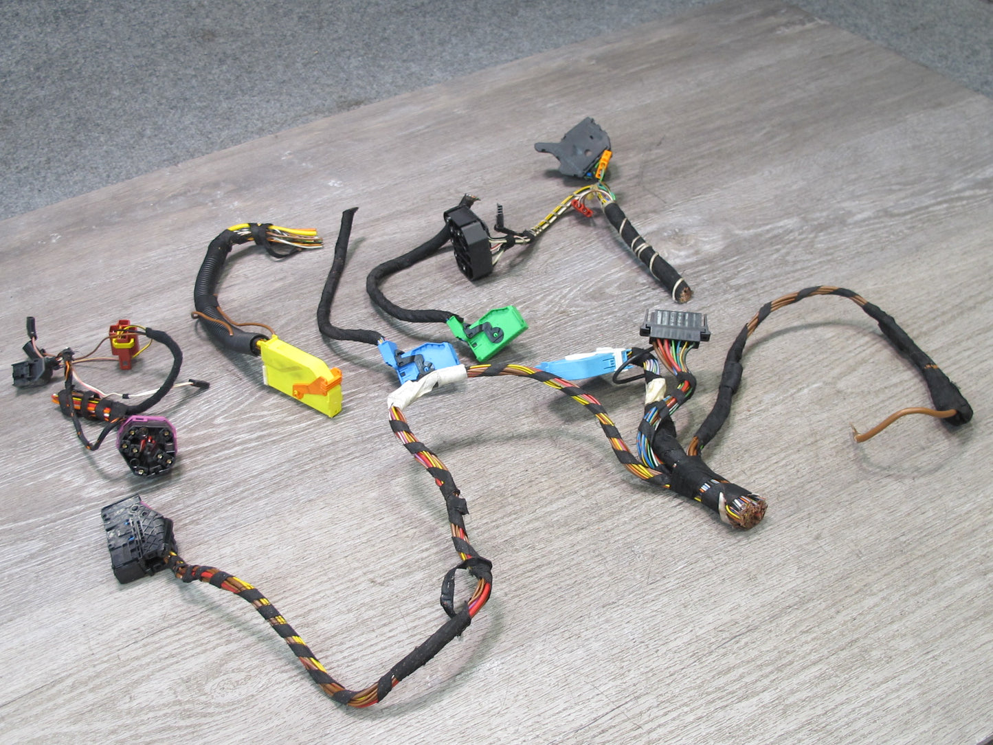 01-04 Porsche Boxster 986 Dash Speedometer Immobilizer Alarm Wire Harness Set
