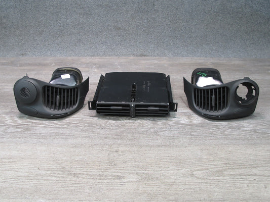97-04 Porsche Boxster 986 Dash Left Center Right A/C Heater Air Vent Grille Set