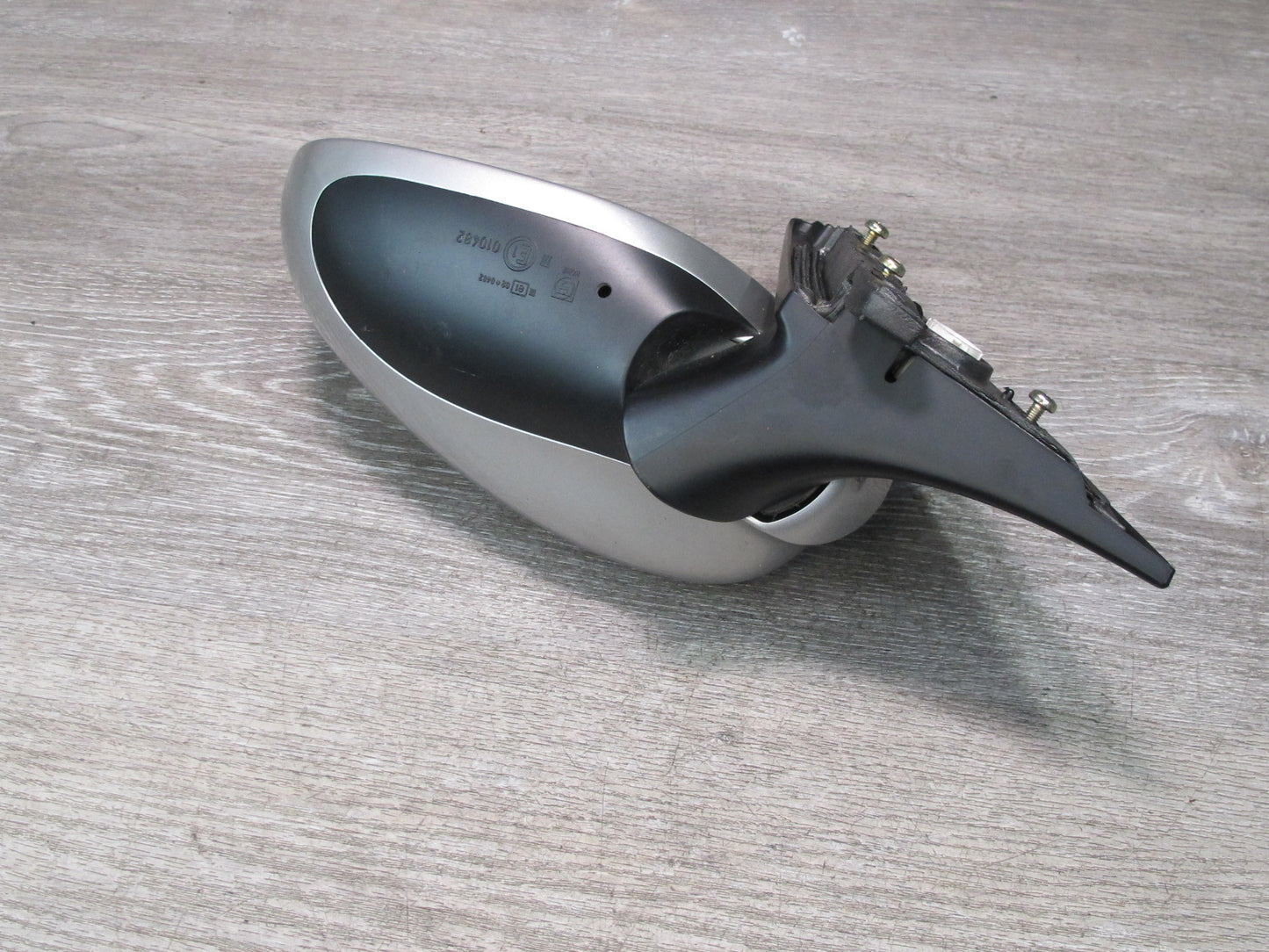 1997-2004 Porsche Boxster 986 Left Door Exterior Side View Heated Mirror Silver