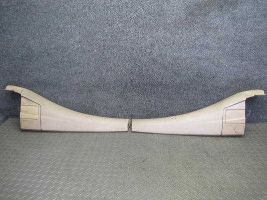 04-06 BMW E46 Convertible Rear Left & Right Lateral Trim Cover Panel Set OEM