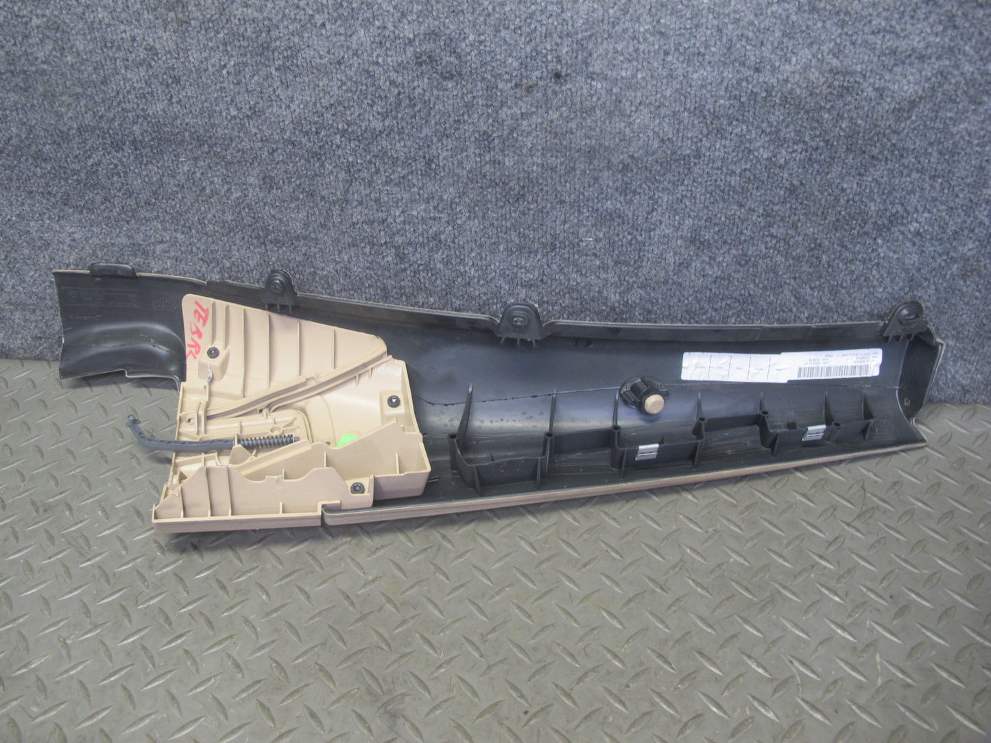 04-06 BMW E46 Convertible Rear Left & Right Lateral Trim Cover Panel Set OEM