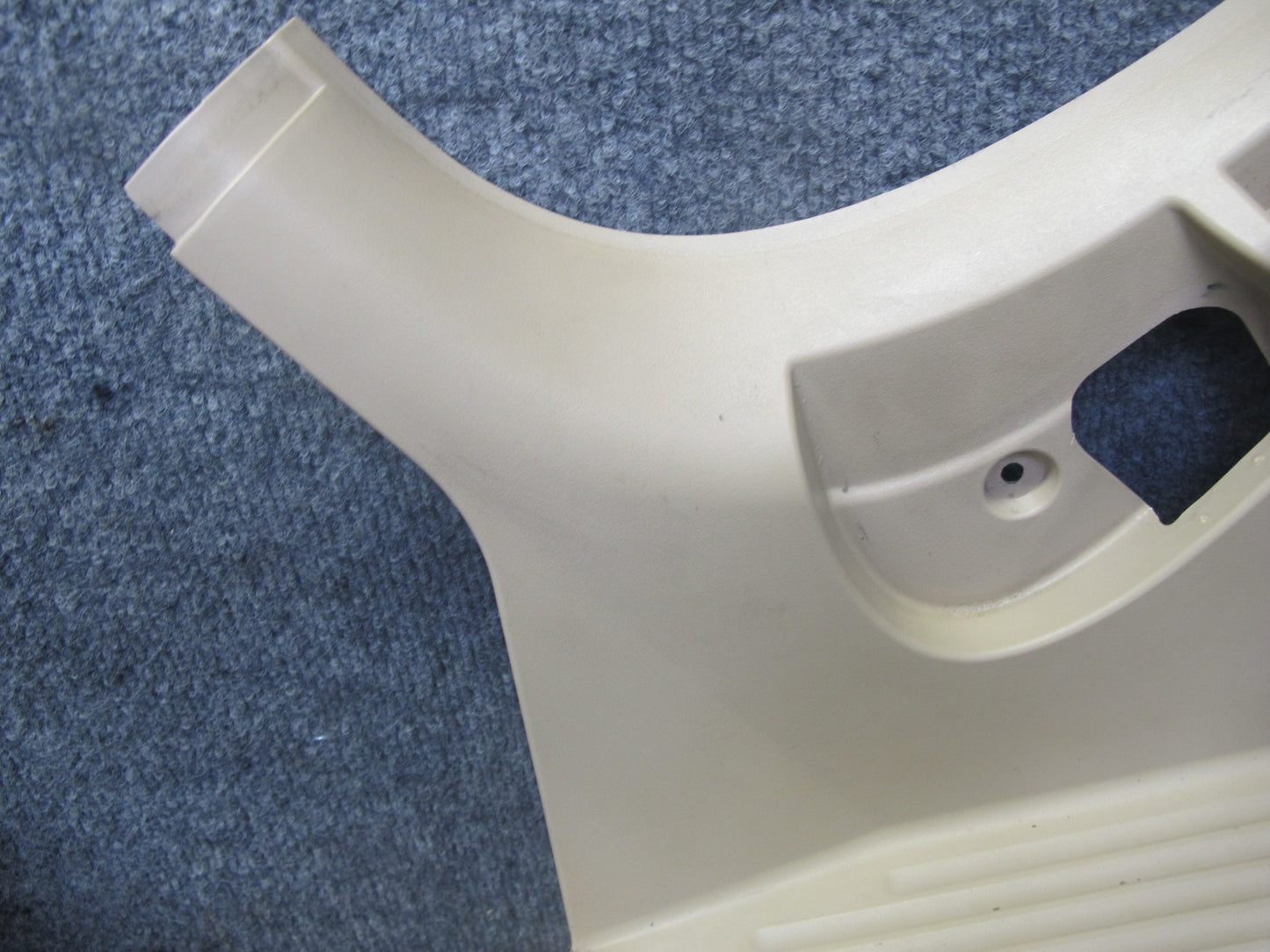 01-06 BMW E46 Coupe Convert Left Footrest & Right Kick Trim Panel Set Beige OEM