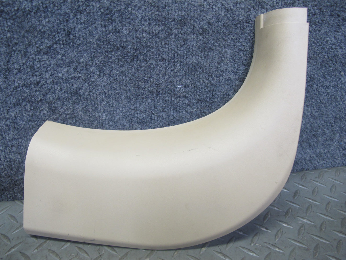 01-06 BMW E46 Coupe Convert Left Footrest & Right Kick Trim Panel Set Beige OEM