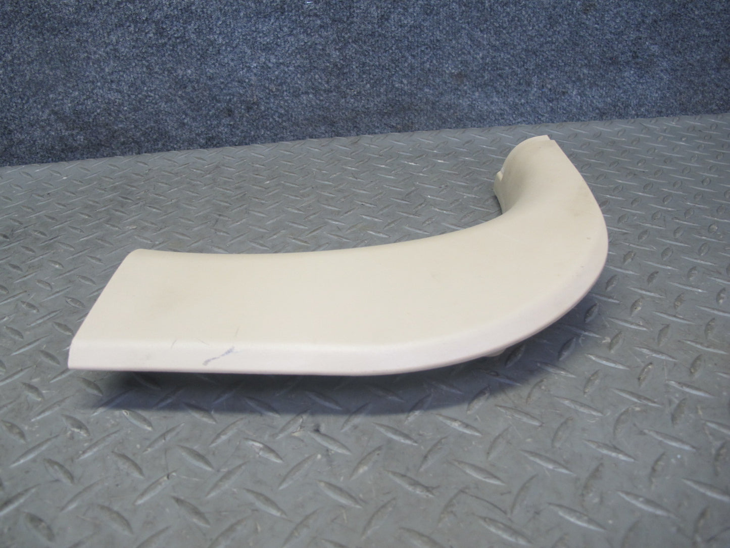 01-06 BMW E46 Coupe Convert Left Footrest & Right Kick Trim Panel Set Beige OEM