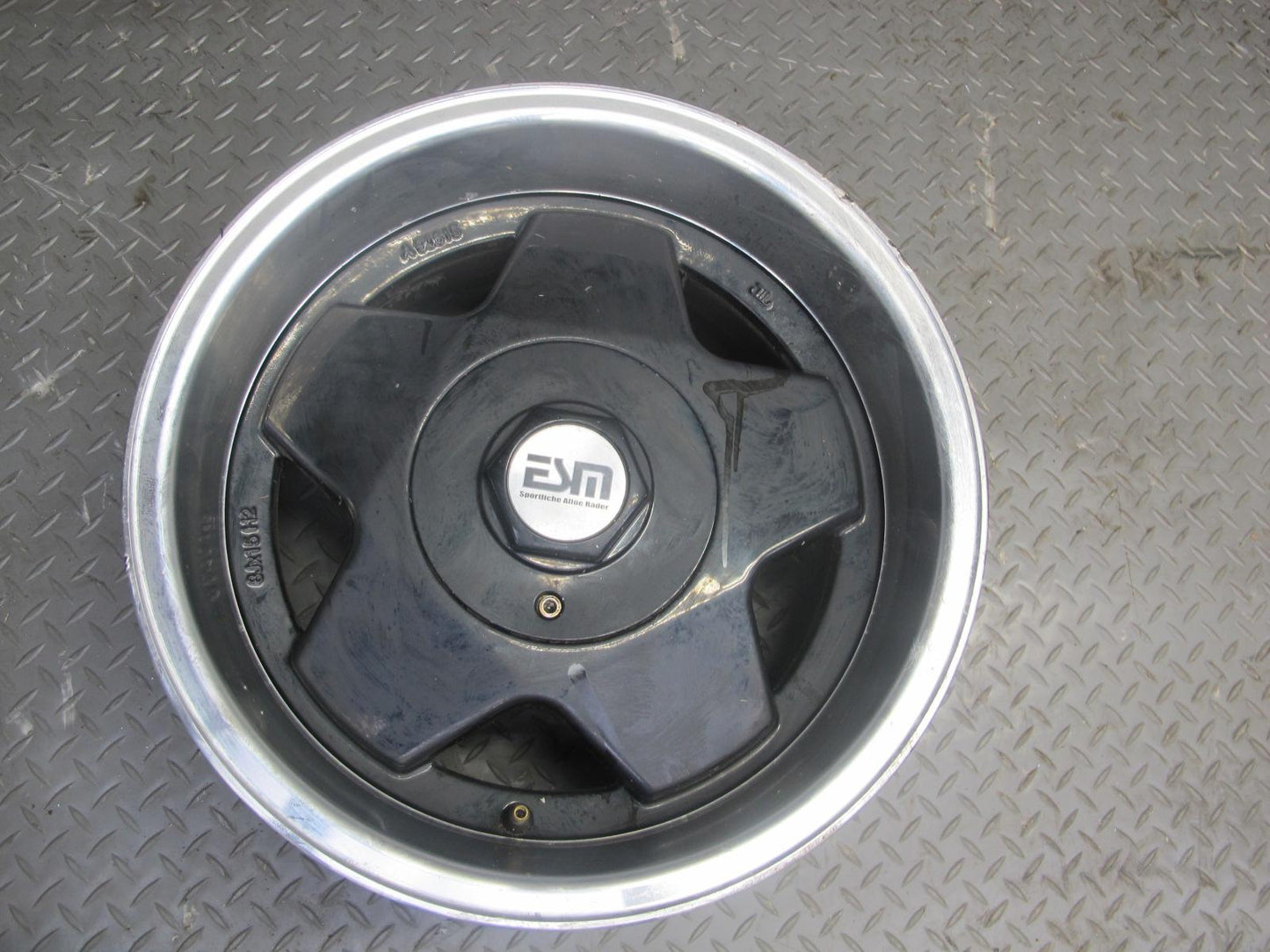 Set of 4 ESM-009 15" R15 Wheel Rim 15x8J ET10 4x100