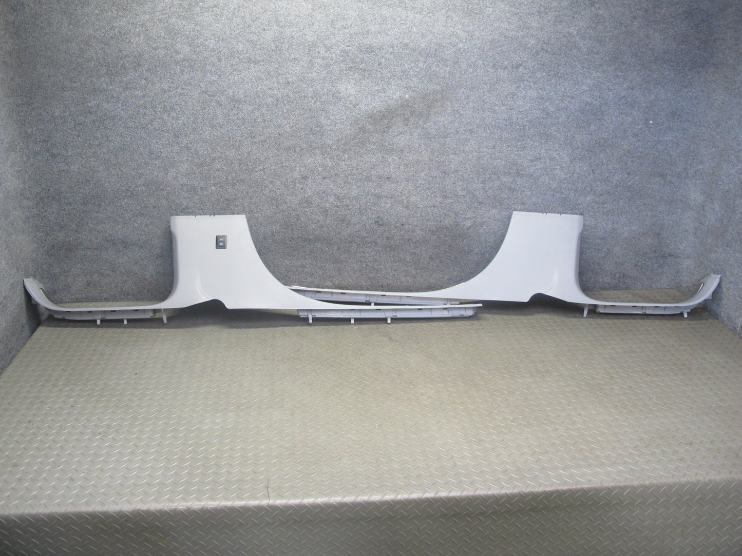 2003-2010 Porsche Cayenne 955 Front Door Scuff Sill Plate Trim Panel Set of 2