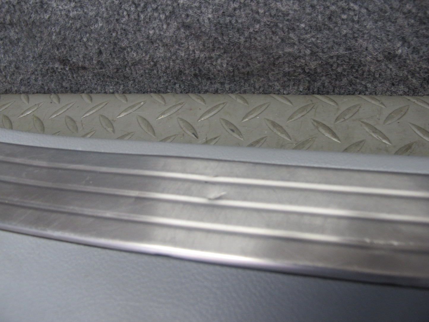 2003-2010 Porsche Cayenne 955 Front Door Scuff Sill Plate Trim Panel Set of 2