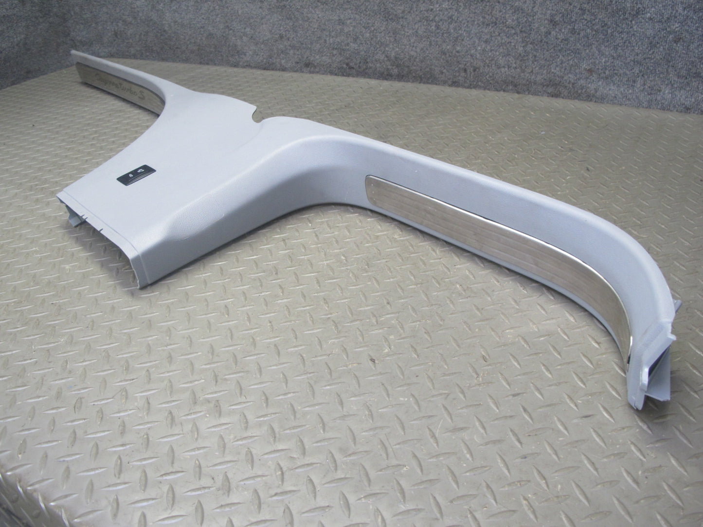 2003-2010 Porsche Cayenne 955 Front Door Scuff Sill Plate Trim Panel Set of 2
