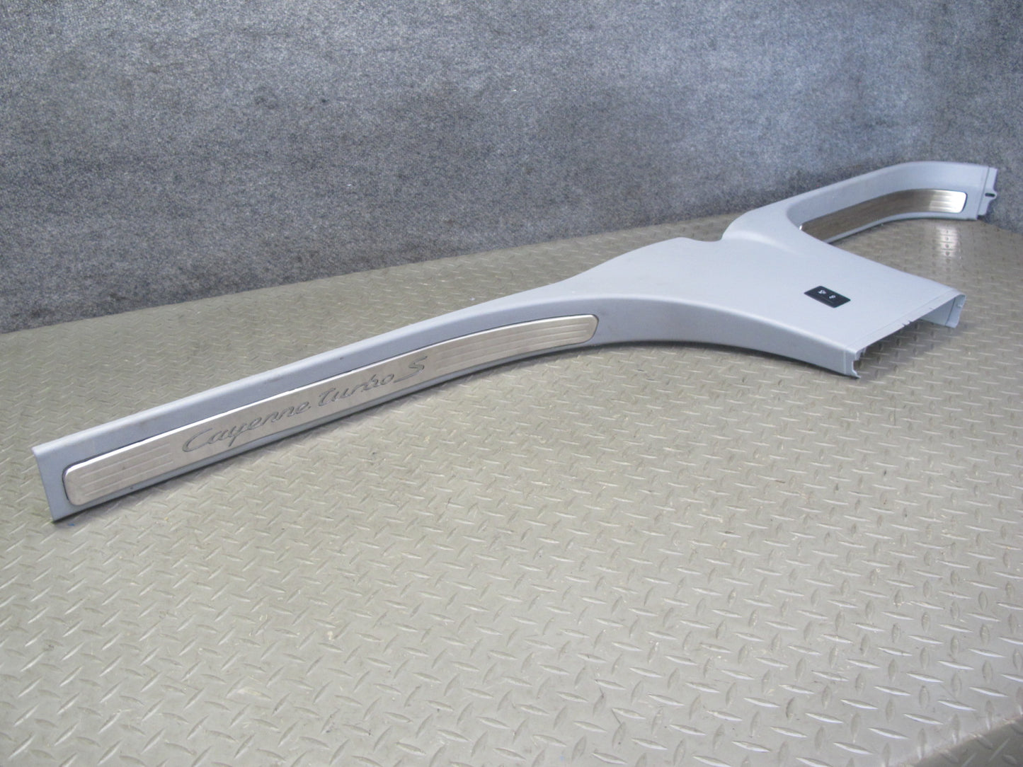 2003-2010 Porsche Cayenne 955 Front Door Scuff Sill Plate Trim Panel Set of 2