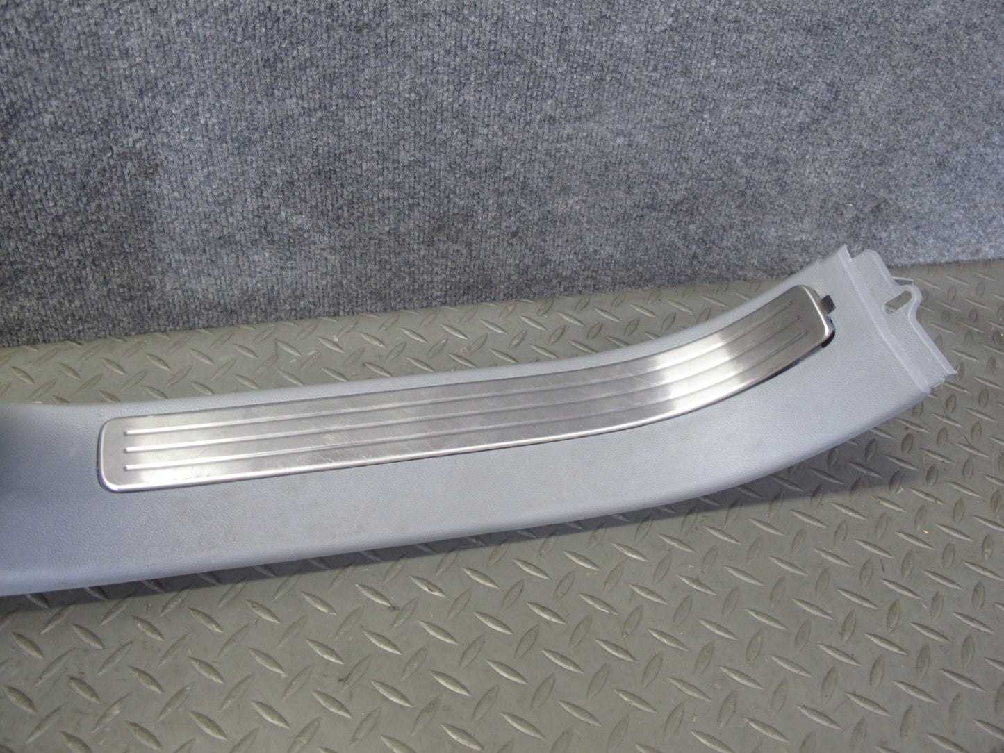 2003-2010 Porsche Cayenne 955 Front Door Scuff Sill Plate Trim Panel Set of 2