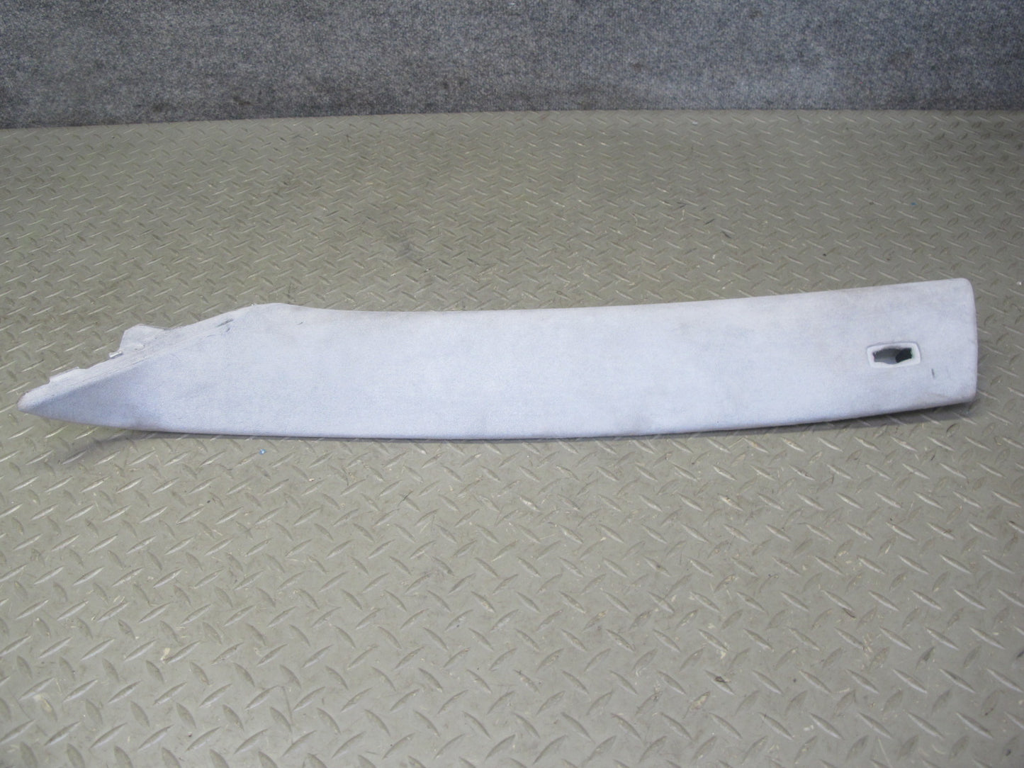 03-10 Porsche Cayenne 957 Front A Pillar Interior Trim Panel Alcantara Set of 2