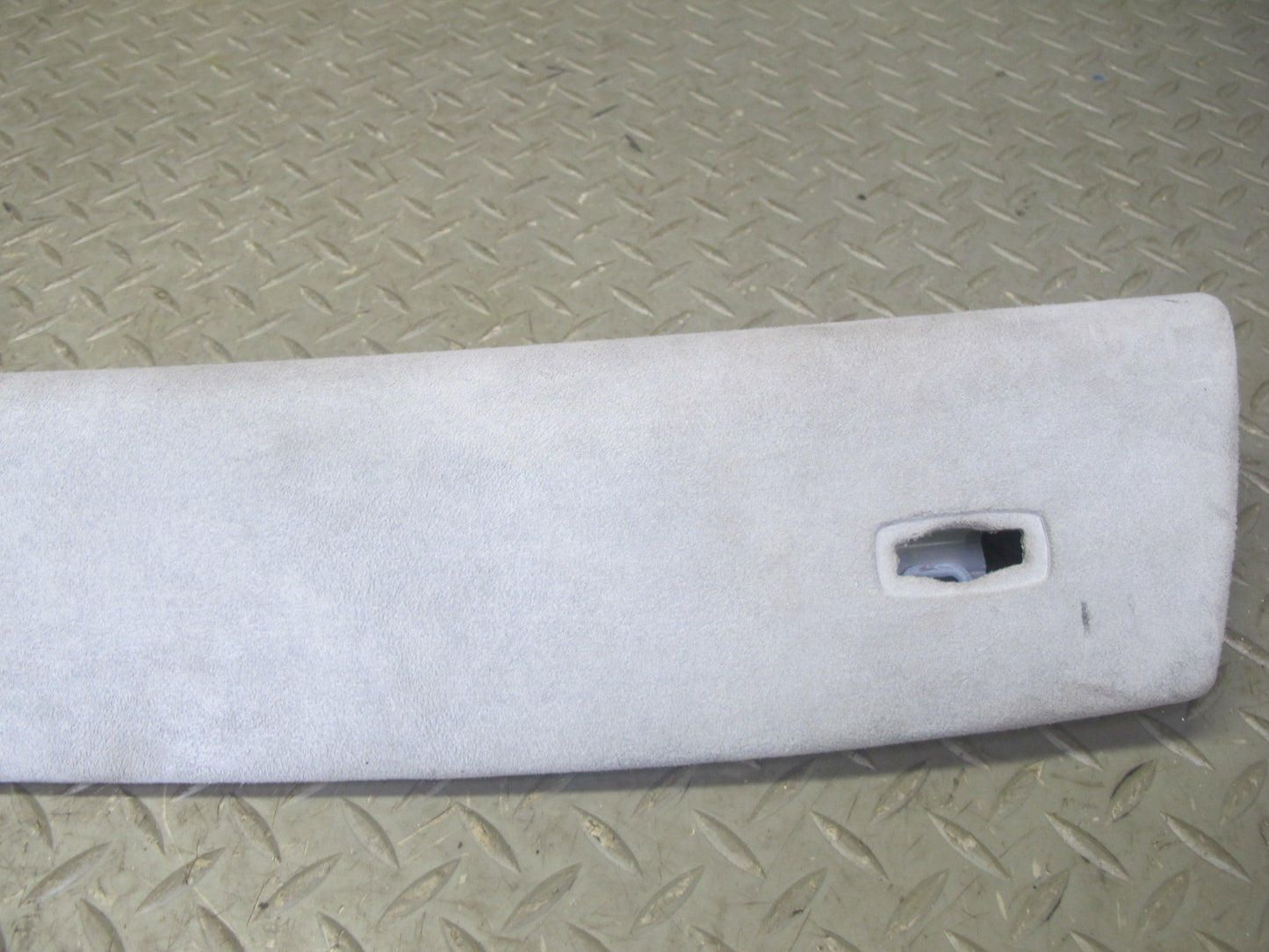 03-10 Porsche Cayenne 957 Front A Pillar Interior Trim Panel Alcantara Set of 2
