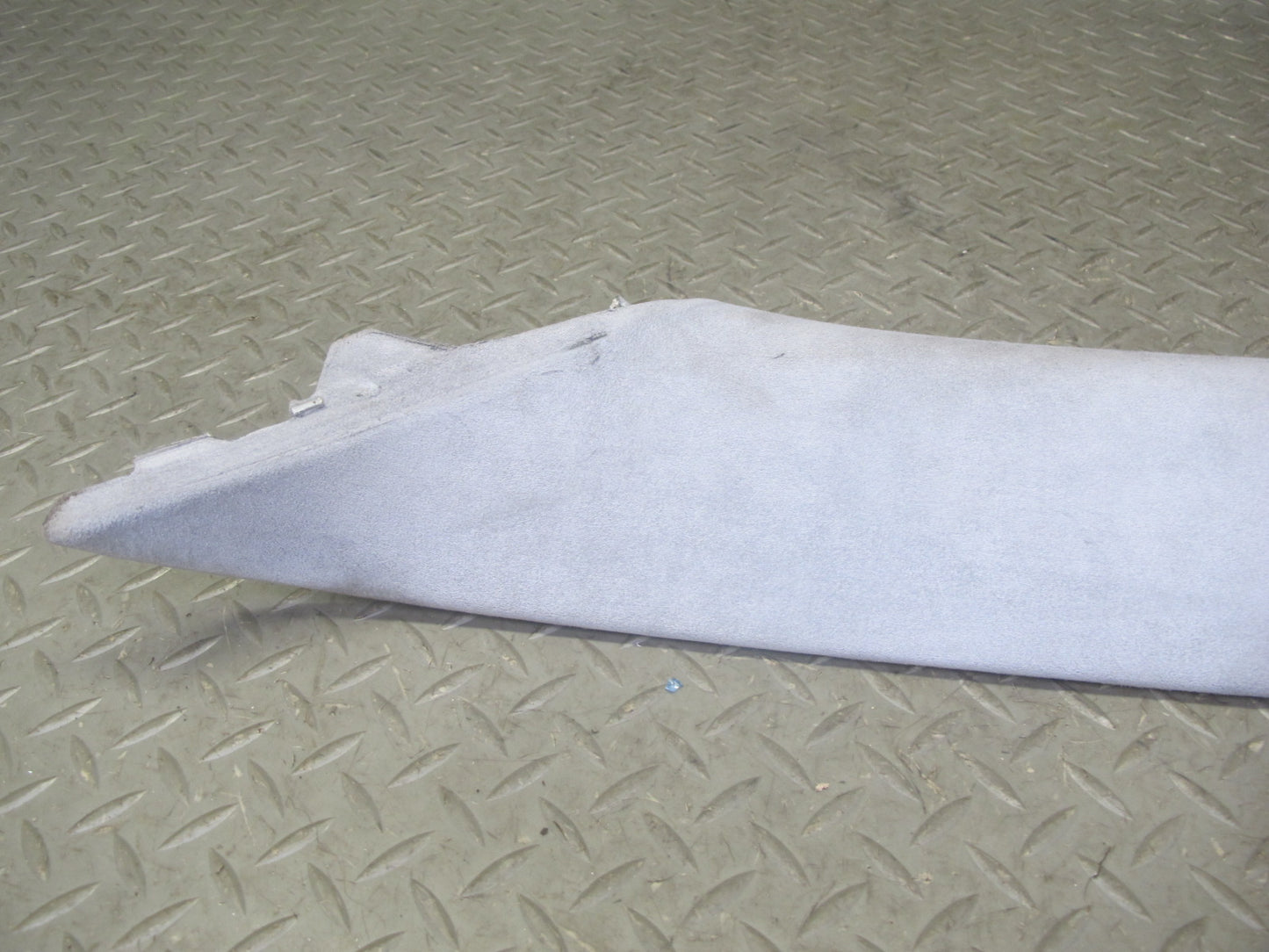 03-10 Porsche Cayenne 957 Front A Pillar Interior Trim Panel Alcantara Set of 2