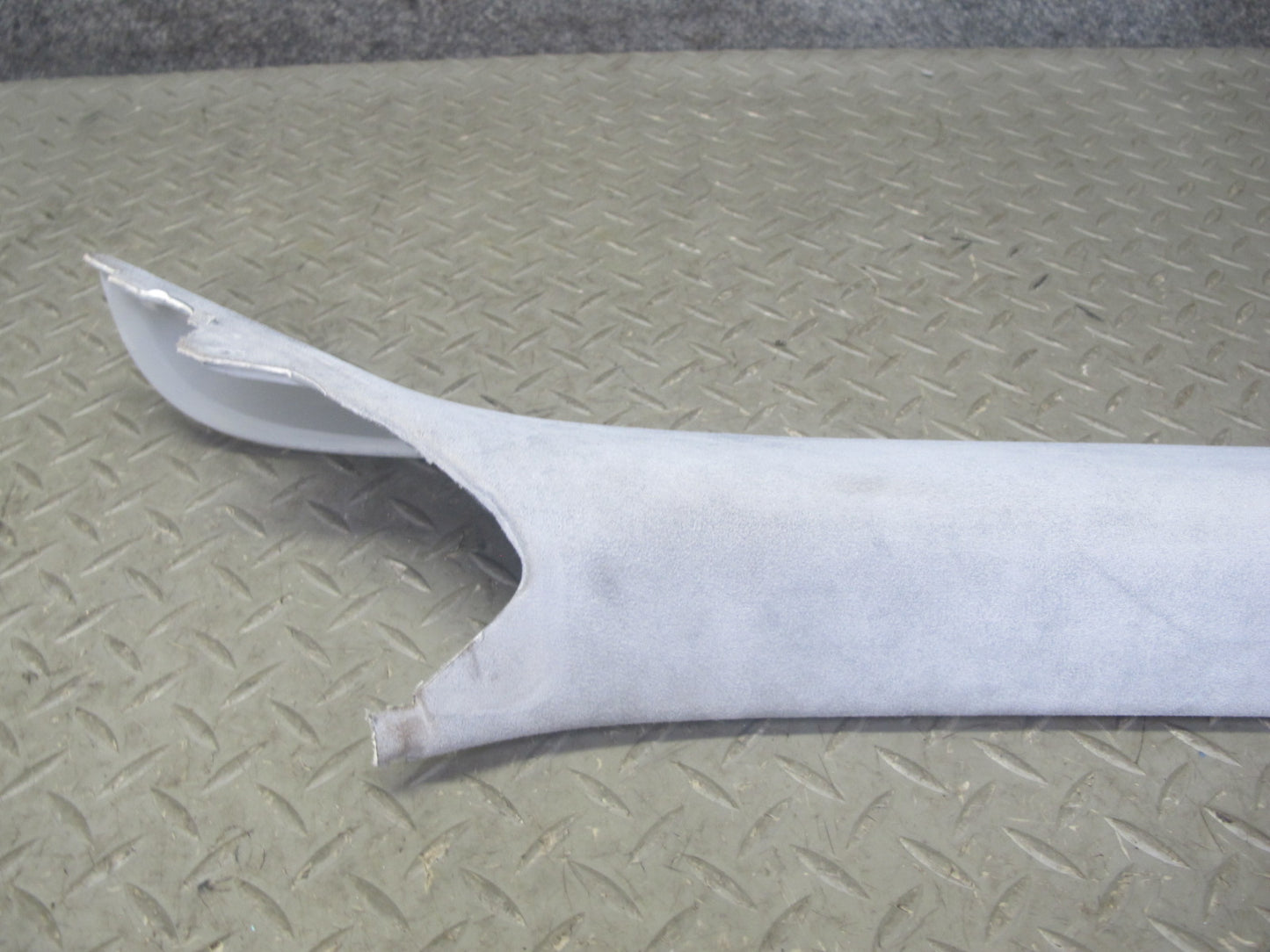 03-10 Porsche Cayenne 957 Front A Pillar Interior Trim Panel Alcantara Set of 2