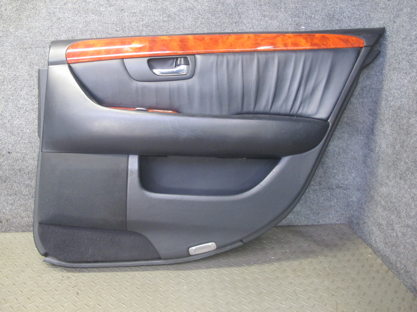 04-06 Lexus UCF30L LS430 Set of 2 Rear Door Interior Trim Cover Panel Black OEM