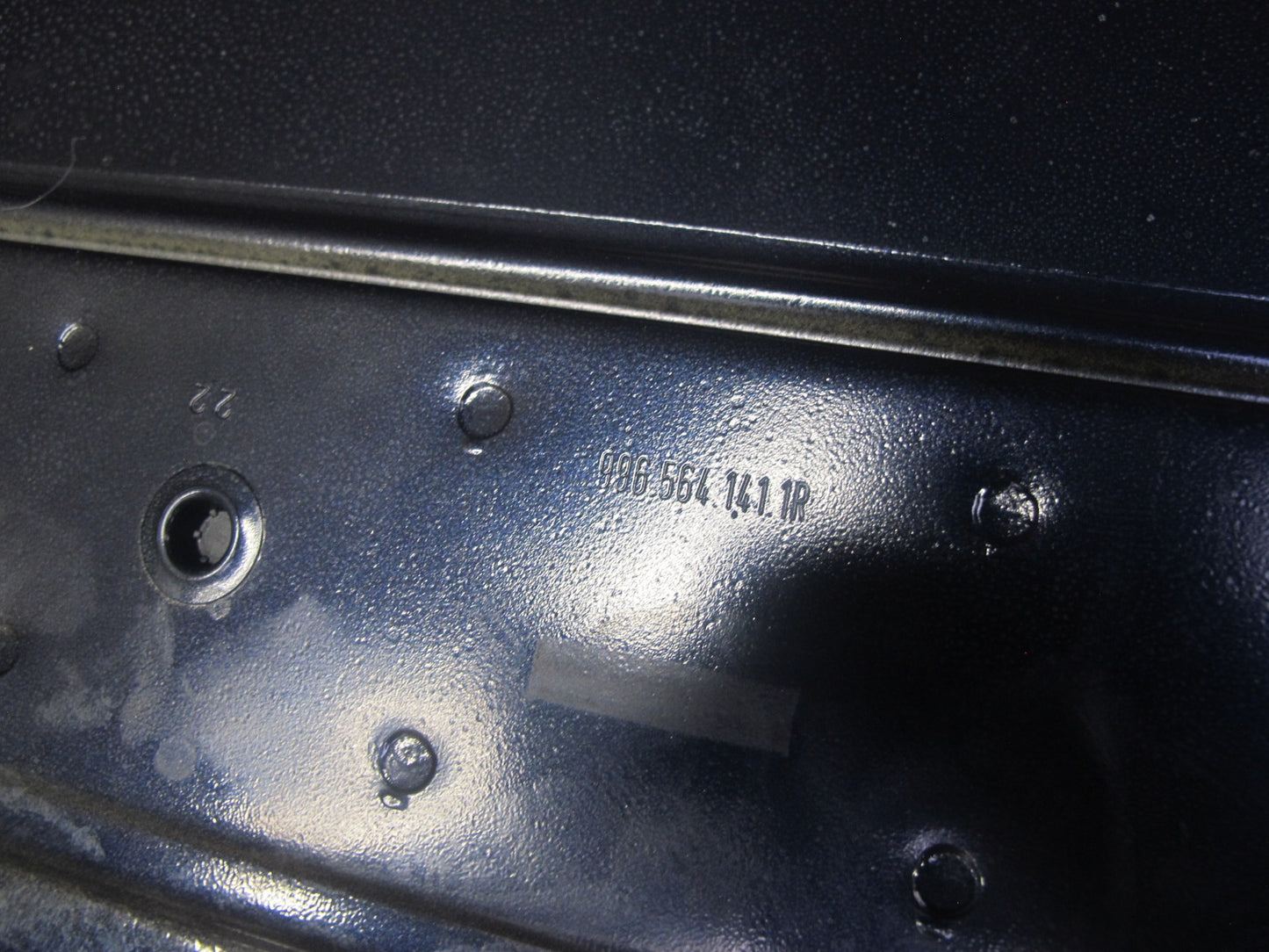 2005-2012 Porsche 911 997 Sunroof Panel Midnight Blue