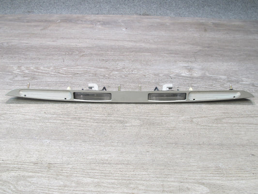 98-05 Lexus GS400 GS430 GS300 Rear Trunk Lid License Plate Trim w Lights OEM