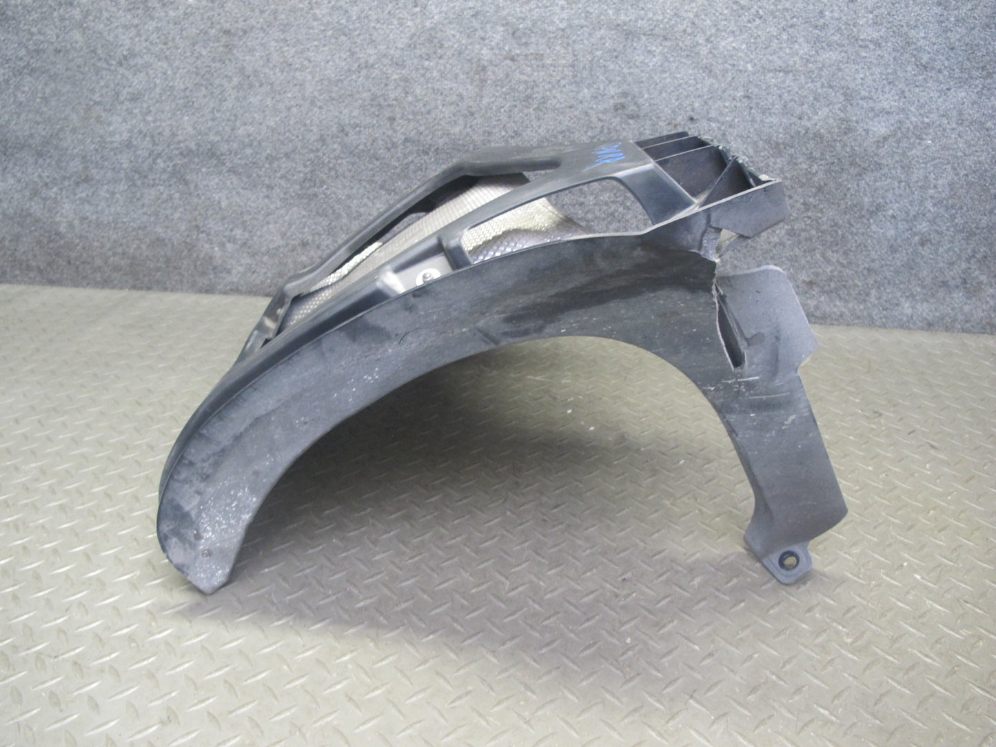05-08 Porsche 911 997 Rear Right Bumper Guide Exhaust Heat Shield 99750583200