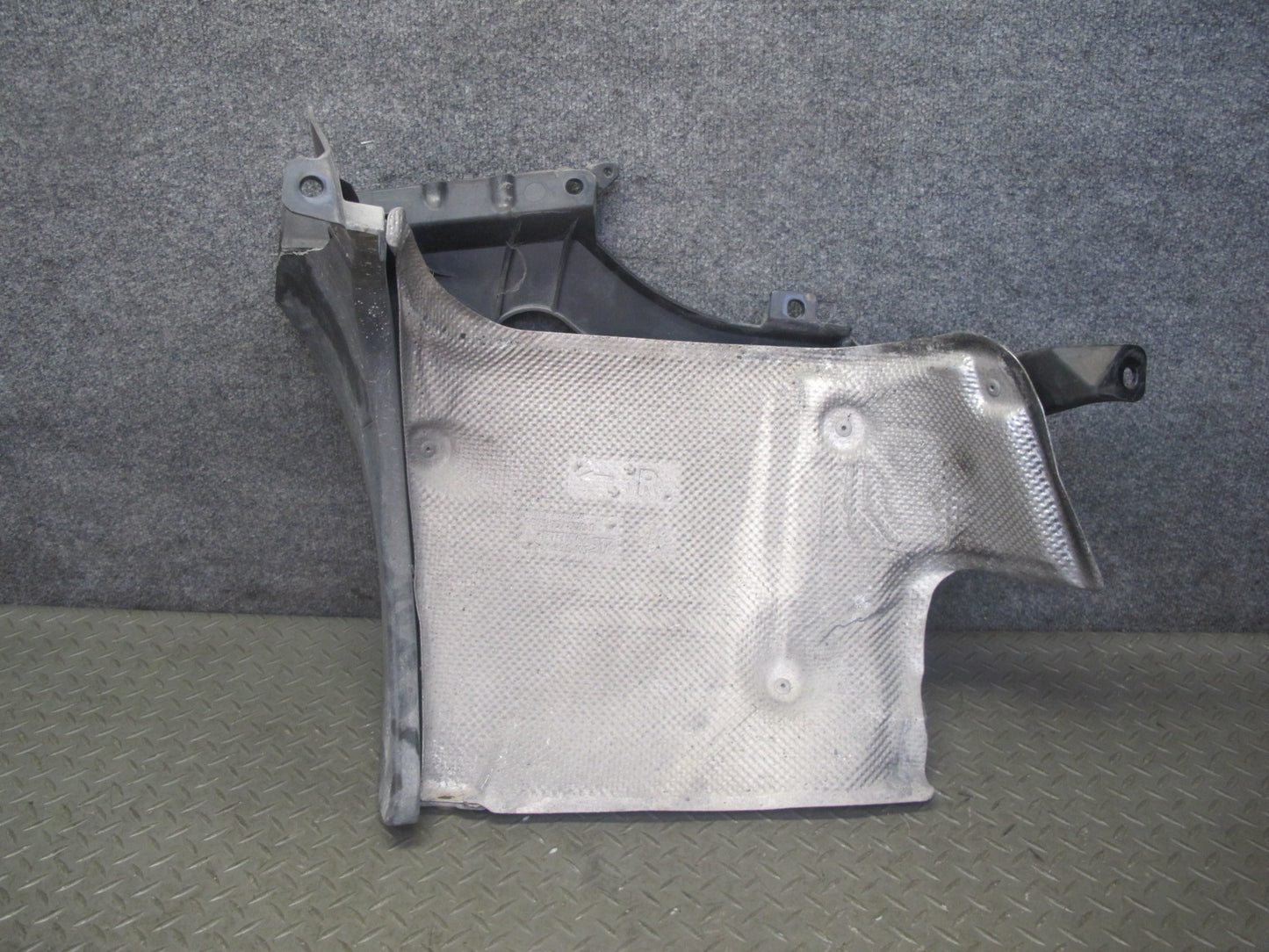 05-08 Porsche 911 997 Rear Right Bumper Guide Exhaust Heat Shield 99750583200