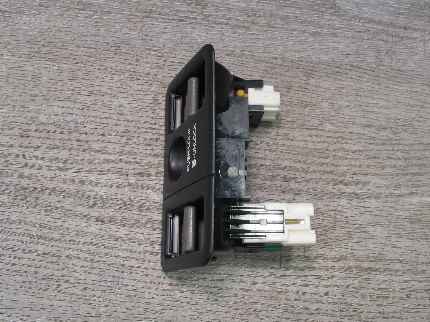 01-06 Lexus UCF30L LS430 Fuel Door Trunk Lid Release Switch Panel Black OEM