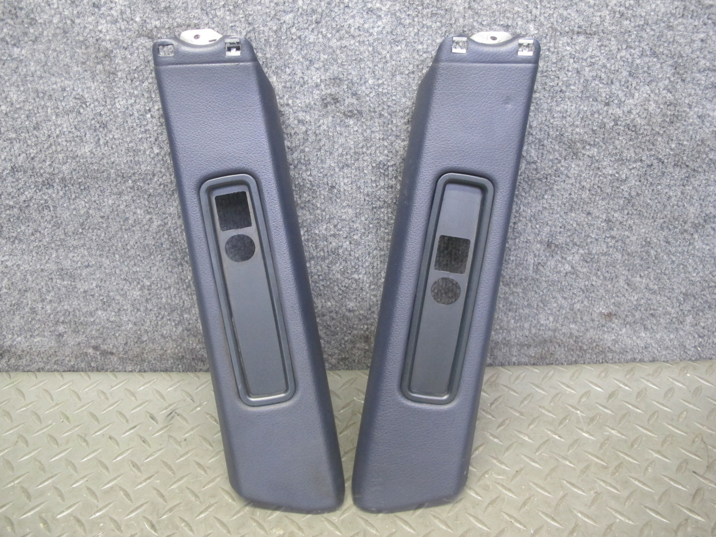 2005-2008 Porsche 911 997 Coupe B Pillar Interior Upper Trim Panel Set of 2
