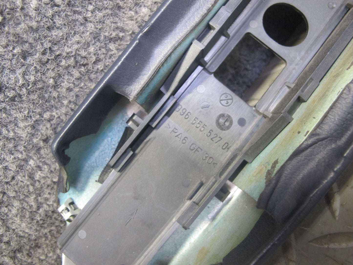 2005-2008 Porsche 911 997 Coupe B Pillar Interior Upper Trim Panel Set of 2