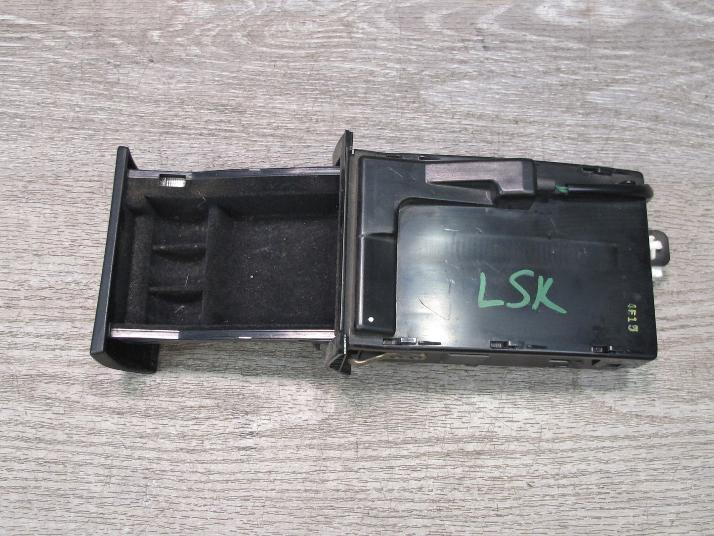 01-06 Lexus UCF30L LS430 Dash Left Coin Storage Retractable Tray Black OEM