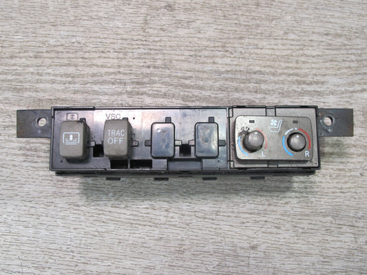 01-06 Lexus UCF30L LS430 Trac OFF Sunshade Heated Vent Seat Switch Panel OEM