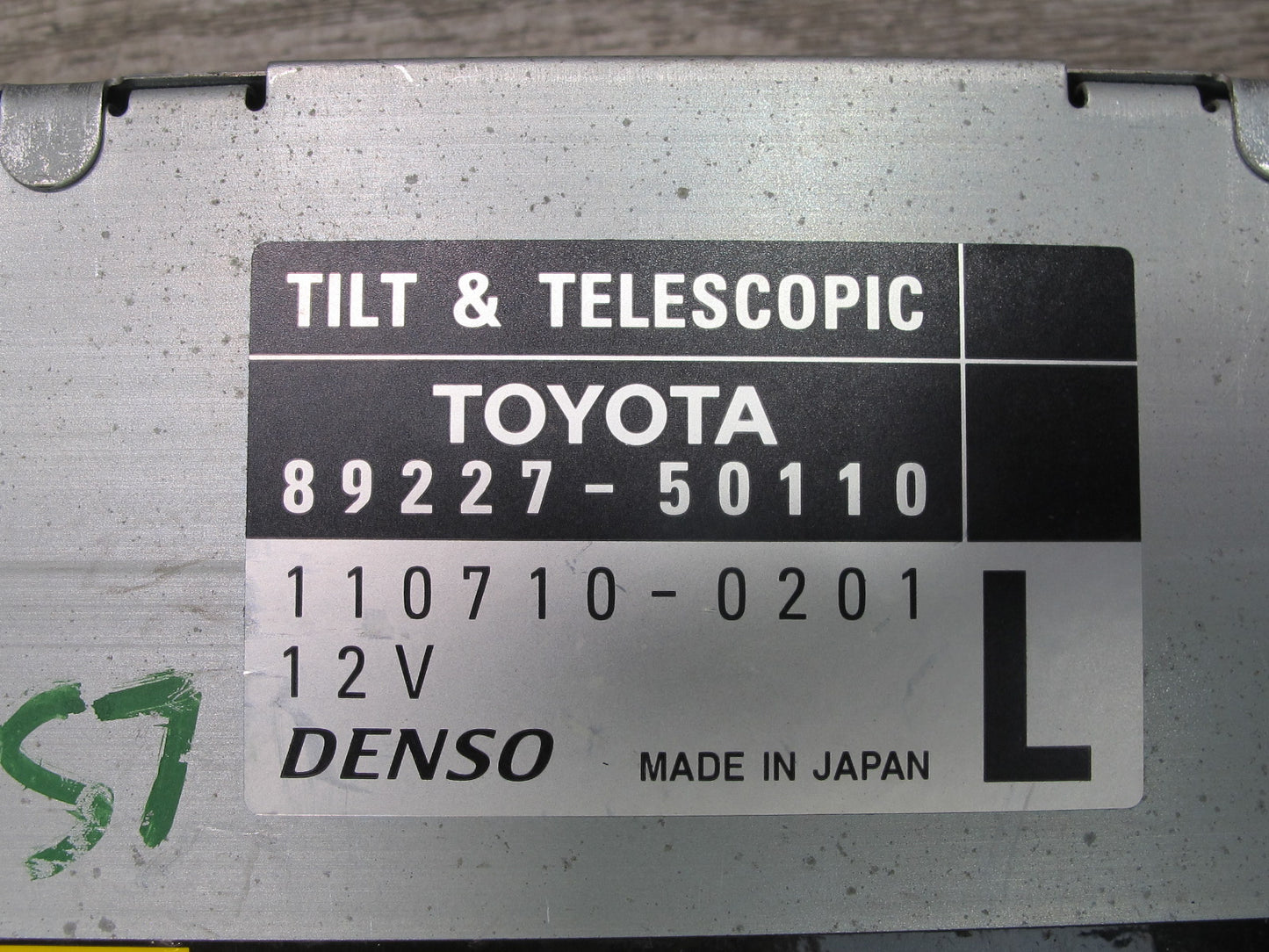 04-06 Lexus UCF30L LS430 Tilt & Telescopic Steering Memory Control Module OEM