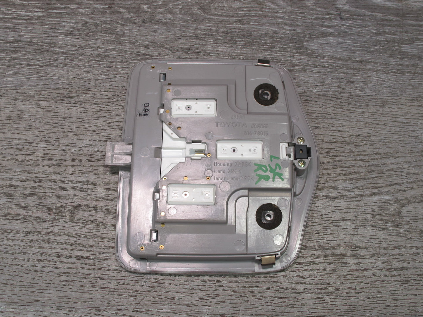 01-06 Lexus UCF30L LS430 Rear Right Vanity Mirror Assembly OEM