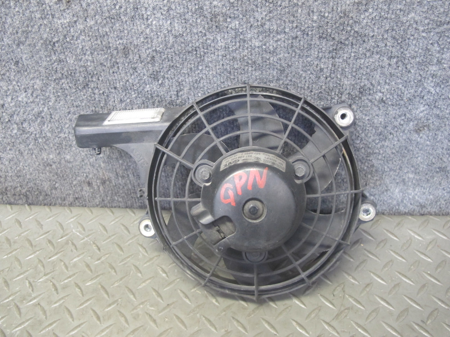2005-2008 Porsche 911 997 3.6L 3.8L Engine Cooling Fan Motor Shroud 99762404600