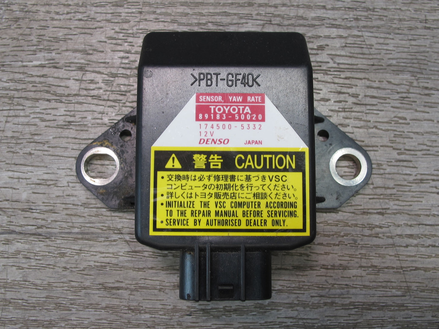 04-06 Lexus UCF30L LS430 YAW Turn Rate Stability Sensor 89183-50020 OEM