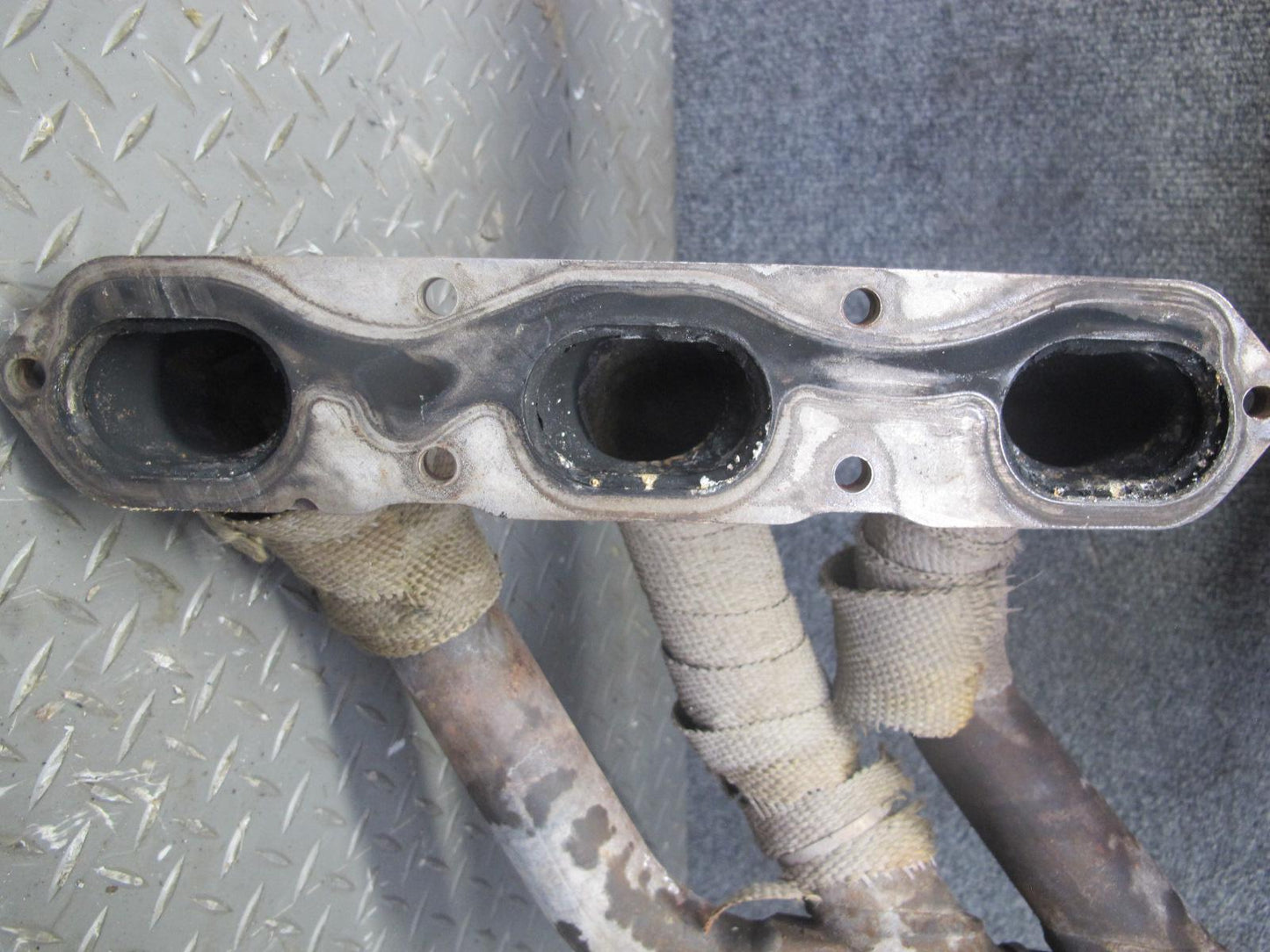 2005-2008 Porsche 911 997 3.6L Aftermarket Exhaust Manifold Header X Pipe