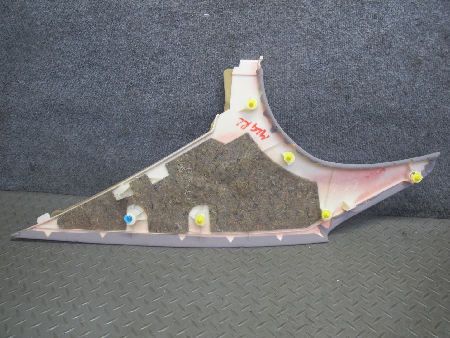 98-02 Lexus GS400 GS300 Rear Left Right C Pillar Trim Cover Panel Set Gray OEM