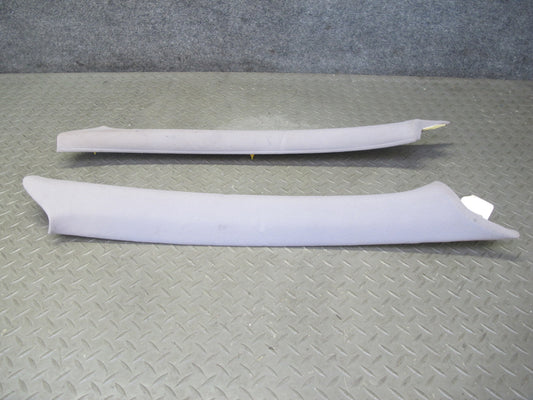98-00 Lexus GS400 GS300 Set of 2 Front Windshield A Pillar Trim Panel Gray OEM