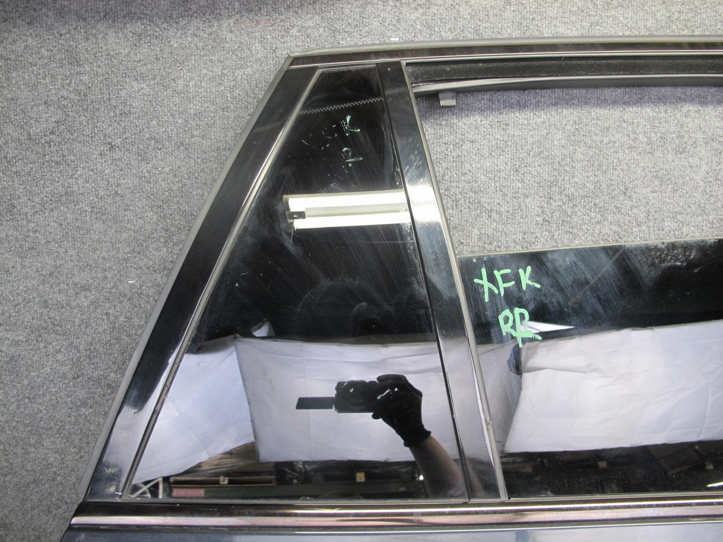 2014-2018 BMW F15 X5 Rear Right Door Shell Panel w Window Glass