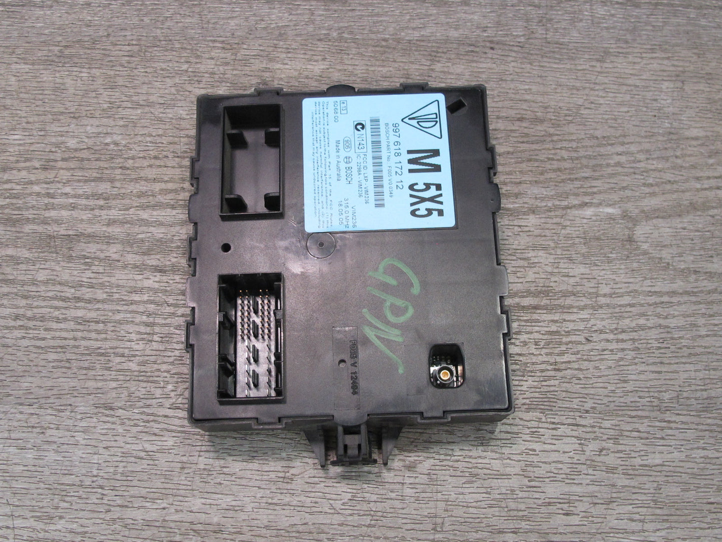 2005-2008 Porsche 911 997 Anti Theft Alarm Control Module 99761817212