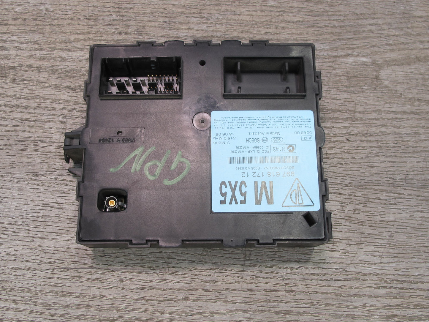 2005-2008 Porsche 911 997 Anti Theft Alarm Control Module 99761817212