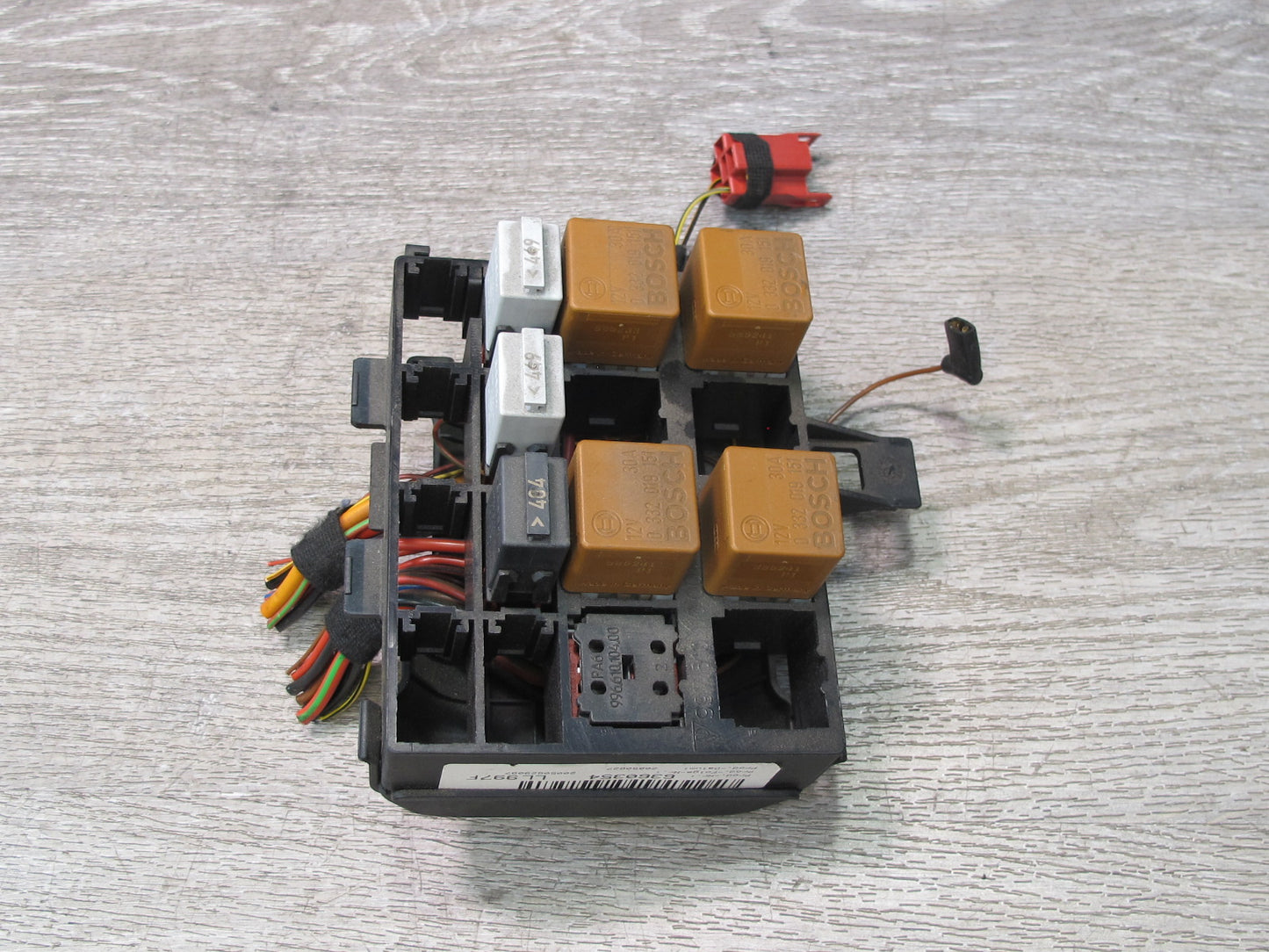 2005-2012 Porsche 911 997 Boxster Under Dash Fuse Relay Box 99761011200