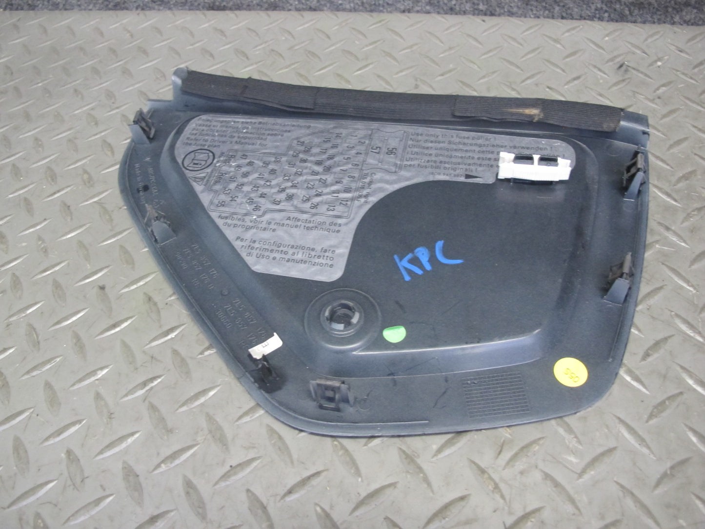 2003-2010 Porsche Cayenne 955 Dash Front Left & Right END Trim Cover Panel Set
