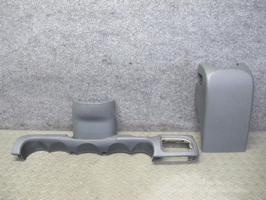 2003-2010 Porsche Cayenne 957 Dash Steering Column Upper & Lower Cover Trim Set