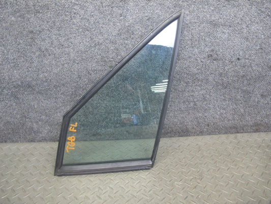 87-91 BMW E30 3-SERIES Convertible Left Door Fixed Corner Glass Window OEM