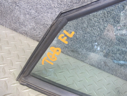 87-91 BMW E30 3-SERIES Convertible Left Door Fixed Corner Glass Window OEM