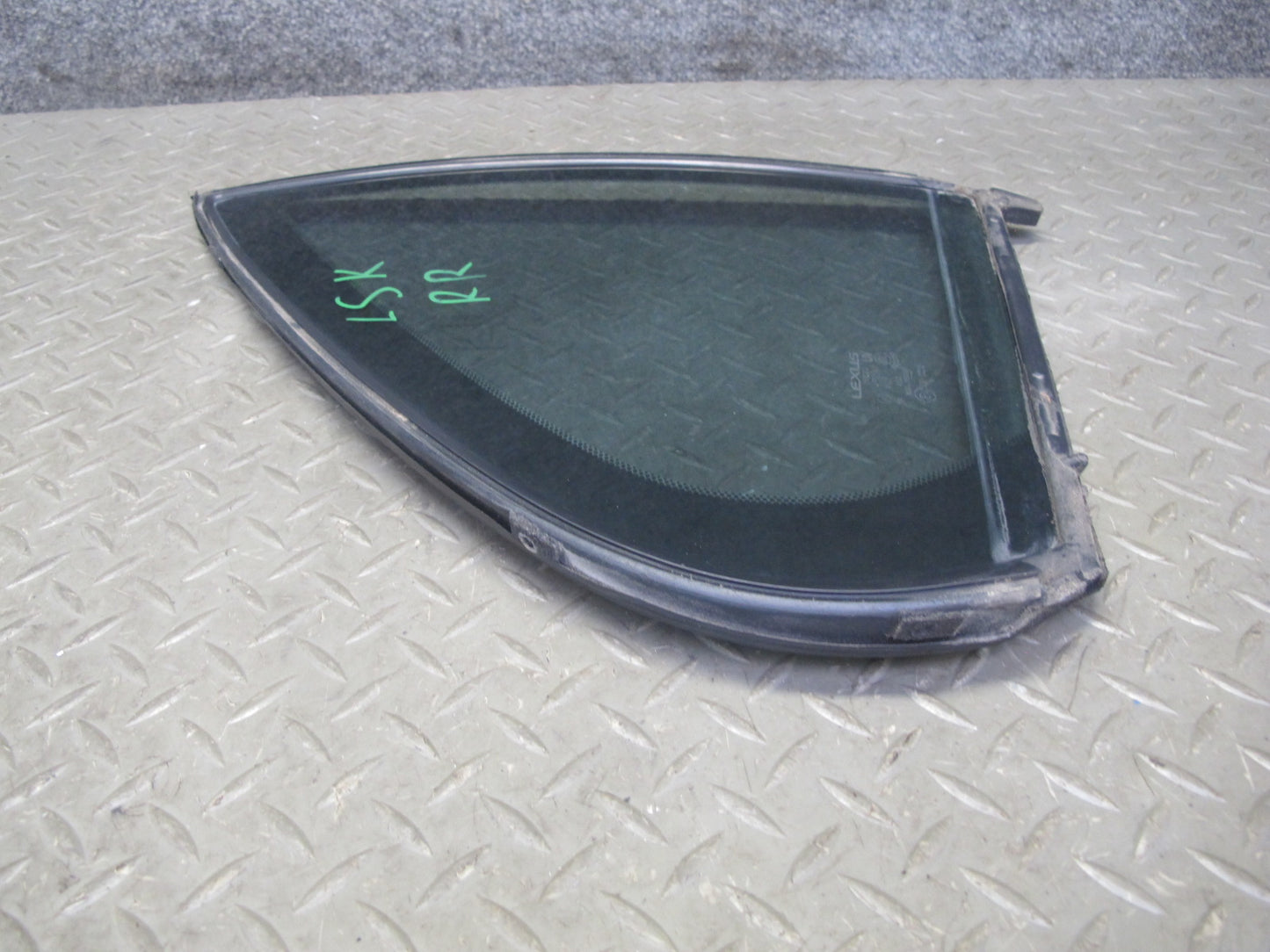 01-06 Lexus UCF30L LS430 Rear Right Door Fixed Glass Window OEM