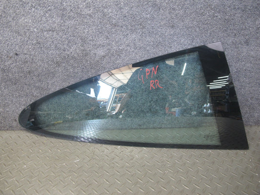 2005-2012 Porsche 911 997 Coupe Rear Right Quarter Glass Window