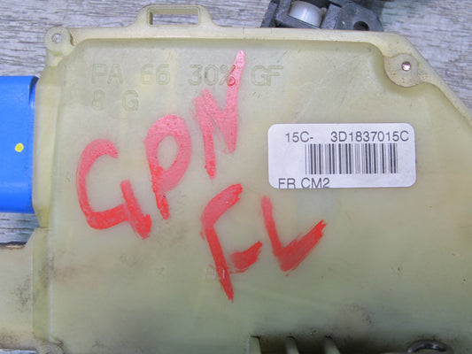 2005-2012 Porsche 911 997 Boxster Left Door Lock Latch Actuator 3D1837015C