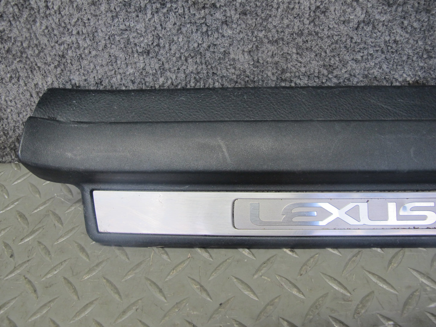 01-06 Lexus UCF30L LS430 Set of 2 Rear Door Scuff Sill Plate Trim Panel OEM