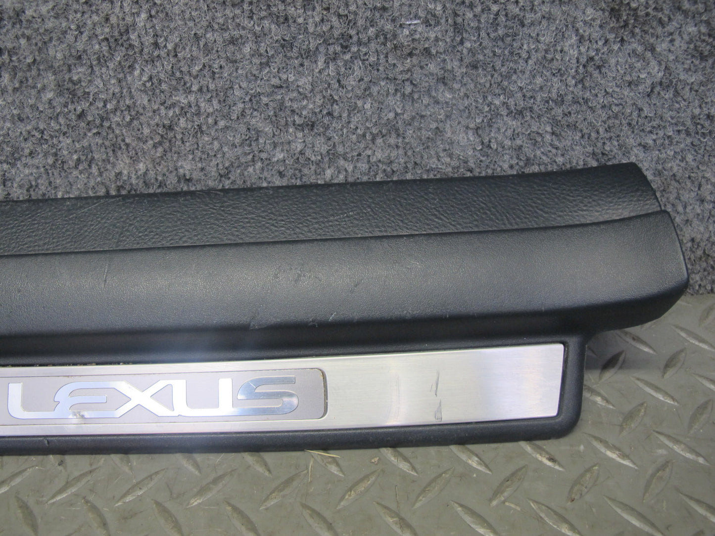 01-06 Lexus UCF30L LS430 Set of 2 Rear Door Scuff Sill Plate Trim Panel OEM