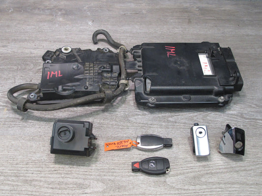 2012 Mercedes W166 ML350 276.955 ECU ECM TCM Ignition Glove Door Lock Keys Set