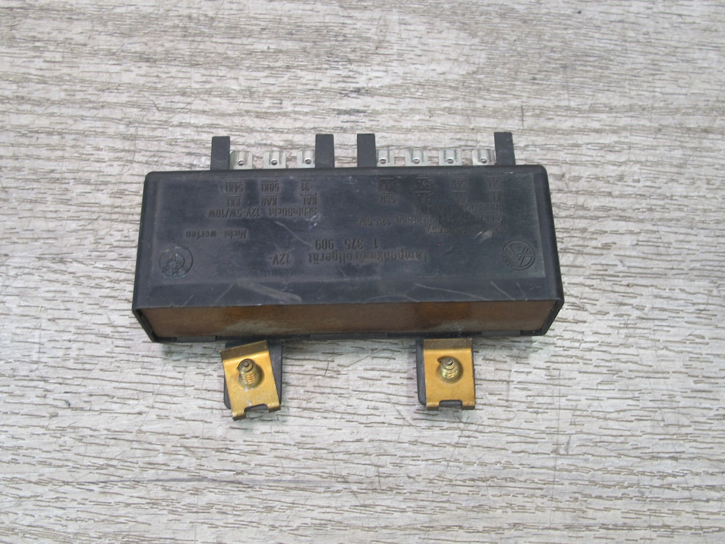 84-91 BMW E30 3-SERIES Lamp Check Control Panel Relay Module 1375909 OEM